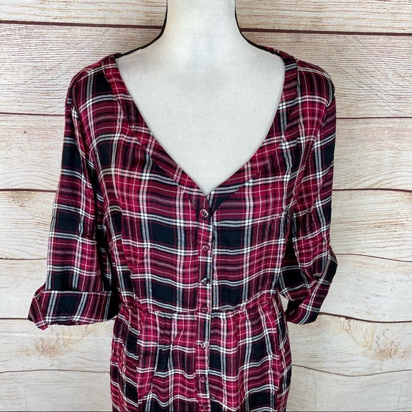 ๐HOST PIC!๐๐ทTorrid Plaid Dress - Picture 7 of 11